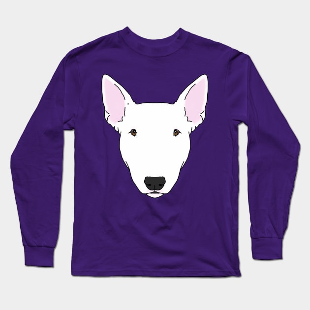 Bull Terrier Long Sleeve T-Shirt by childofthecorn